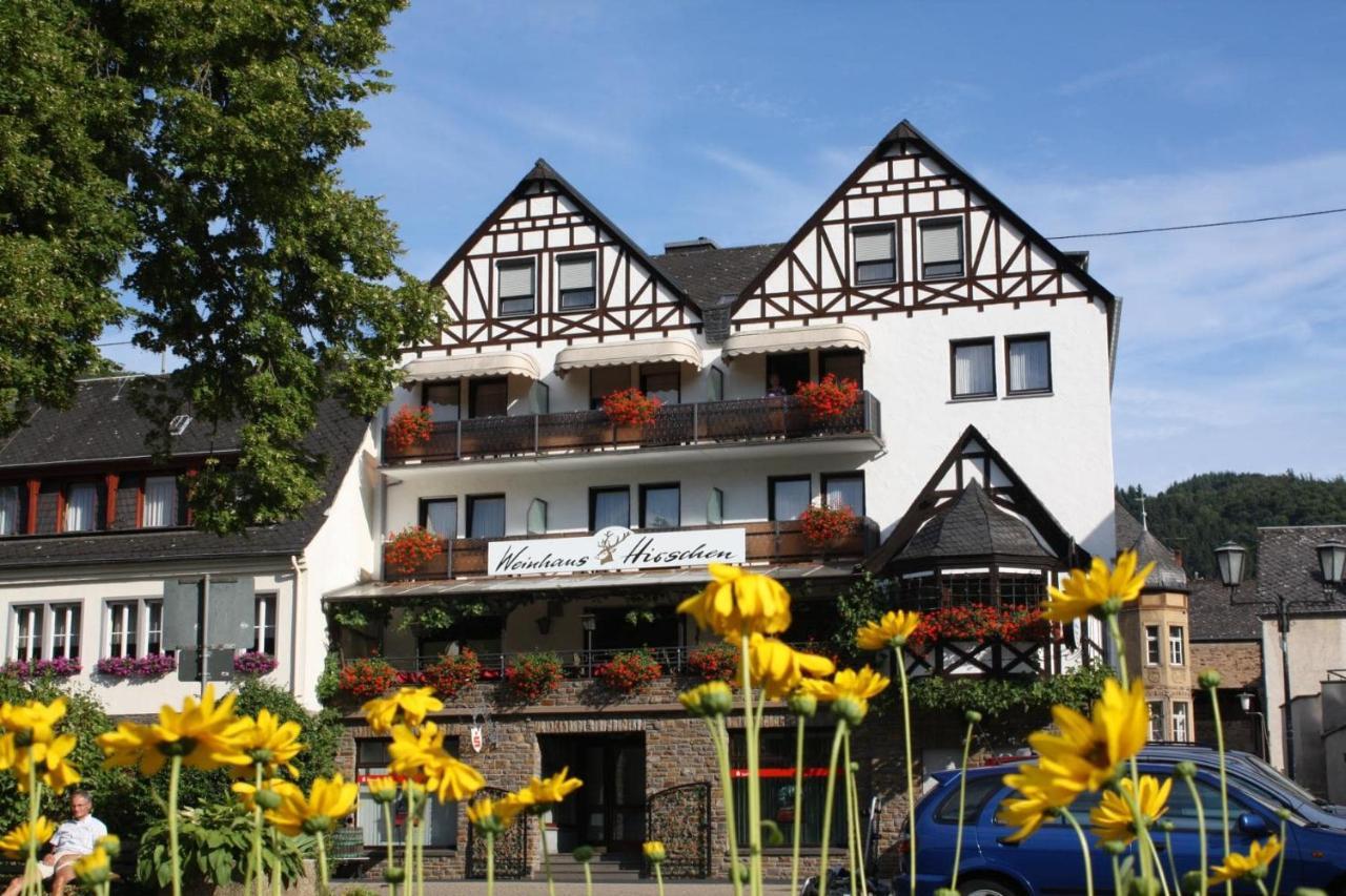 Hotel Weinhaus Hirschen Bruttig-Fankel Exterior foto